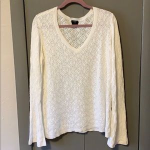 🌟Talbots summer weight crocheted sweater. Sz xl🌟